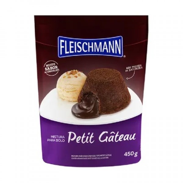 Mistura Para Bolo Petit Gâteau Fleischmann 450G