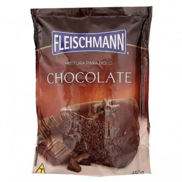 Mistura Para Bolo Chocolate Fleschmann 450G