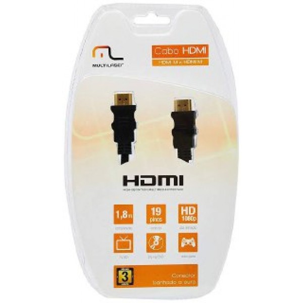 Cabo HDMI Multilaser - WI133