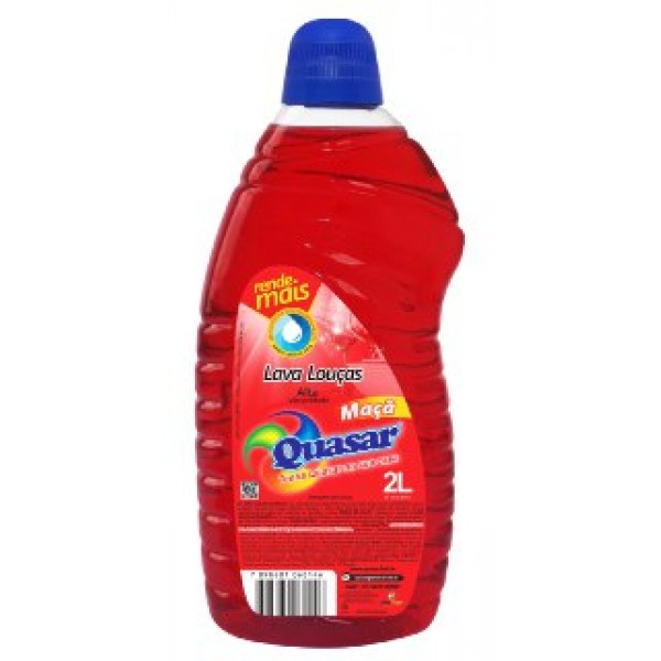 Detergente Quasar Maça 2LT