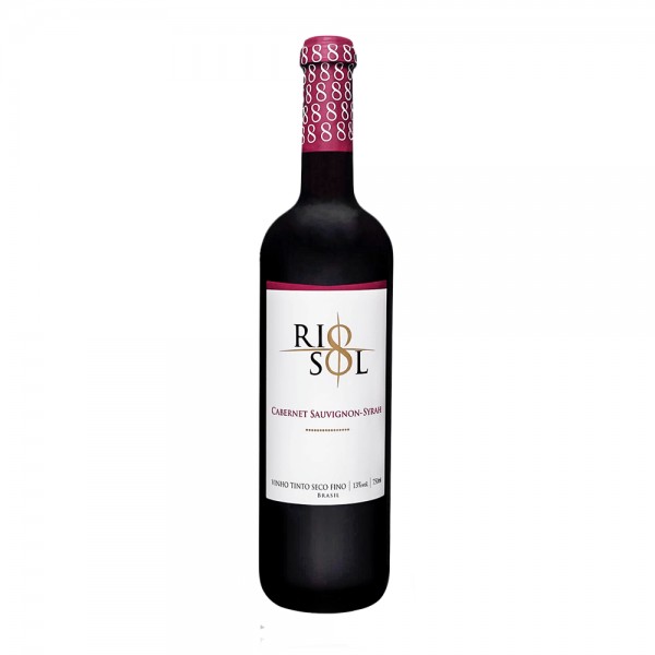 Vinho Brasileiro Tinto Rio Sol Cabernet-Syrah 750ML