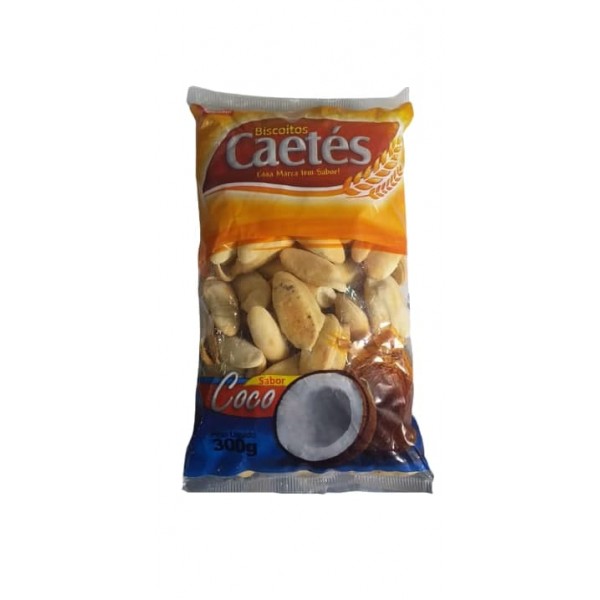 Biscoito Caetés sabor Coco 300G