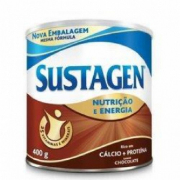 Alimento Nutritivo Sabor Chocolate Sustagen Lata 400g