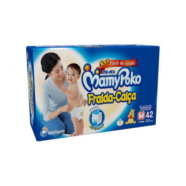Fralda Calça MamyPoko Mega M - 42 Unidades